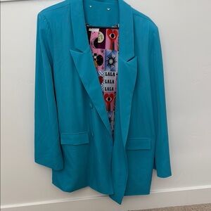 Teal Women's Blazer